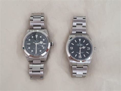 rolex explorer vs tudor black bay 36|bb36 tudor.